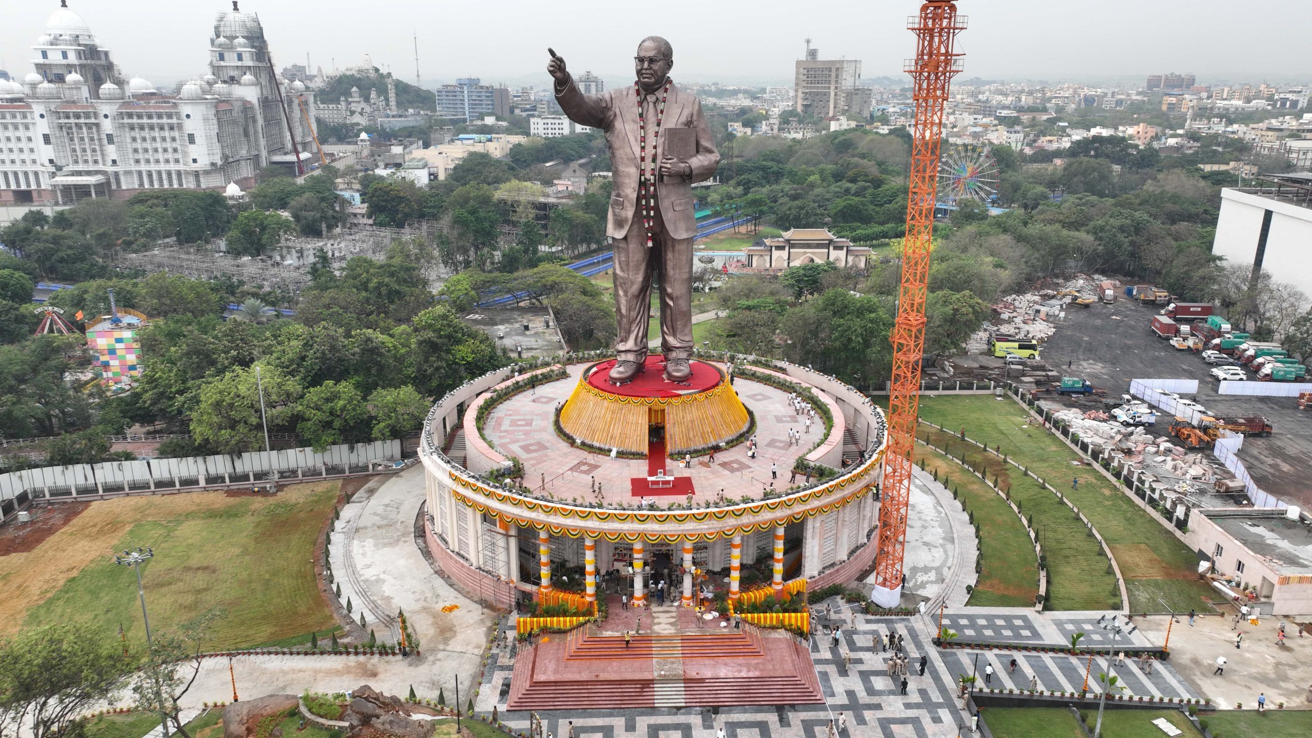 125 feet Ambedkar statue